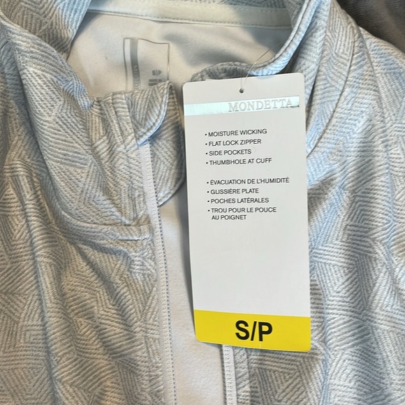 Brand new Mondetta athletic sweatshirt zip up - Picture 2 of 5